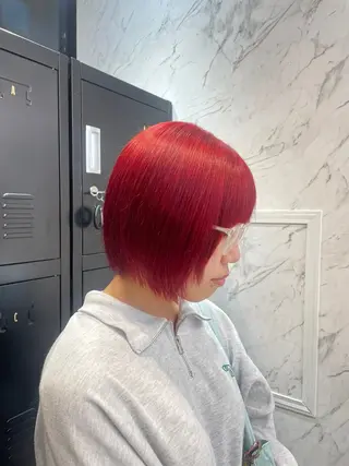 セミロング カラー 韓国ヘア🎀 /♡𝓝𝓸𝓪♡のヘアスタイル