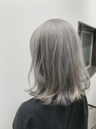 ミディアム 韓国ヘア指名率 No. 1小堀京介のヘアスタイル