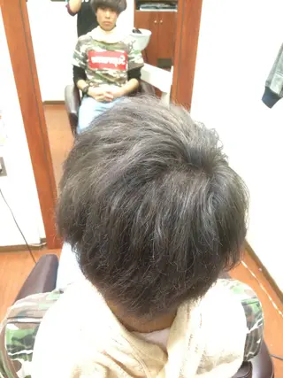 ショート カラー メンズ ノンダメージ髪質改善 カラー💎/KURAのヘアスタイル