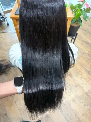 ロング カラー ✨艶髪✨ 奈須晴香のヘアスタイル