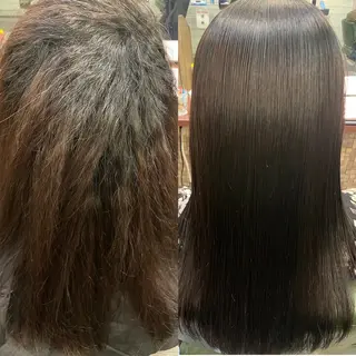 セミロング カラー 髪質改善/縮毛矯正 専門　代官山/恵比寿のヘアスタイル