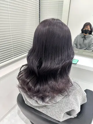 セミロング カラー ♡上品韓国髪♡ブラ ウン/SAYATOのヘアスタイル