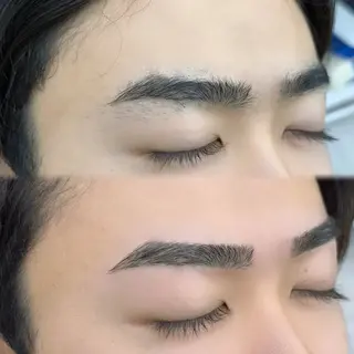 アイブロウ メンズアイブロウ /まつパ あやみのヘアスタイル