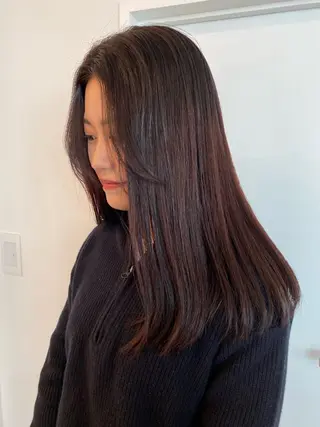 ロング カラー ichika/福岡 /透明感カラー🤎のヘアスタイル