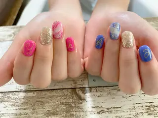 ネイル 菊地 里沙のネイルデザイン