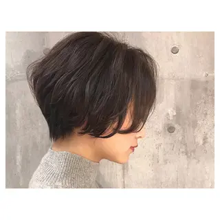 ショート ハイトーン/ショート 村上淳乃🐥のヘアスタイル