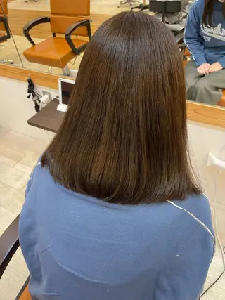 ミディアム カラー すずな🎀 ⠀のヘアスタイル