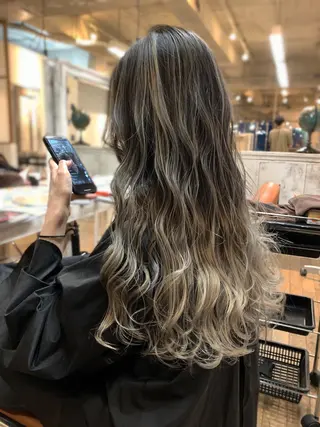カラー 石井辰功也 フリーランス美容師のヘアスタイル