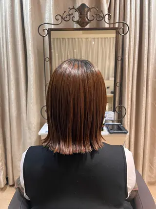 ミディアム 野村 佳蓮のヘアスタイル