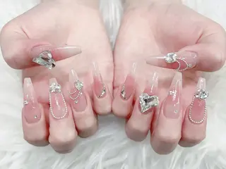 ネイル MoMoA Nail ネイル長さ出し専門店のネイルデザイン
