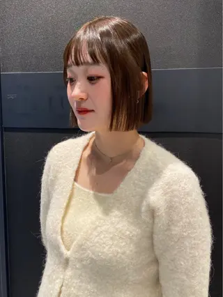 ショート カラー パーマ mai / linoah˚✧のヘアスタイル