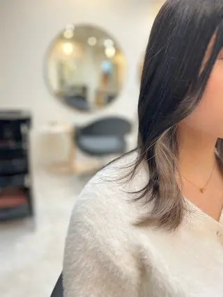 セミロング 仁和山 健汰のヘアスタイル