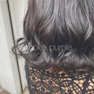 ミディアム カラー 𓅰なかがわ ふみな𓅯のヘアスタイル