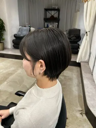 ショート なかじま しほののヘアスタイル