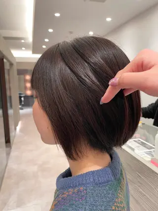 ショート カラー ヘアアレンジ .⋆⟡💖 Marin💖⟡⋆.のヘアスタイル