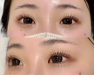 マツエク・マツパ 長谷川 杏海のマツエク・マツパデザイン