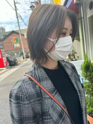 ショート カラー hair &make EPICRUMIのヘアスタイル