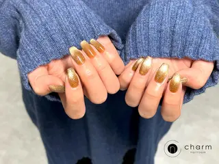 ネイル ネイルルーム チャームのネイルデザイン