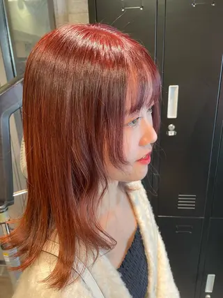 ミディアム PANOLA下北沢 中川夢菜のヘアスタイル