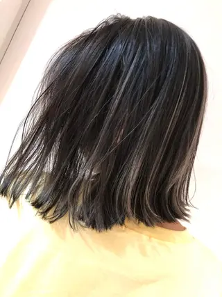 ミディアム カラー ブリーチカラー🌈 石垣翔太のヘアスタイル