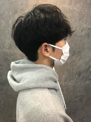 メンズ Noyヨシモト ヒロトのヘアスタイル