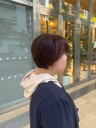 ショート 上田 華音のヘアスタイル