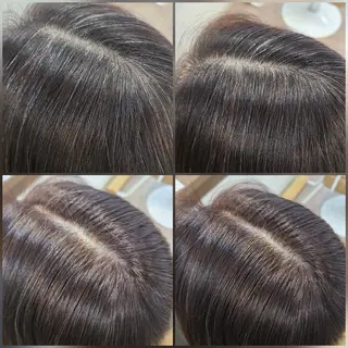 ロング ノンジアミンカラー /白髪染め　あべのヘアスタイル