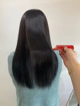 セミロング ハイトーン職人💗 松本輝美のヘアスタイル