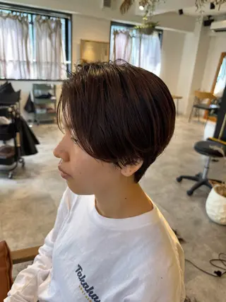 ショート 髪質改善/縮毛矯正 /メンズパーマ川田のヘアスタイル