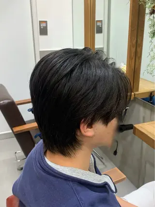 ミディアム メンズ ✂️RIKUKI🎨 【駒込美容師🎀】のヘアスタイル