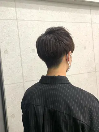 メンズ レイヤー ハイトーン 暖色⭐︎KANAKOのヘアスタイル