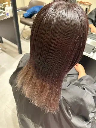カラー はらゆか🦄レディー スカット🧸のヘアスタイル