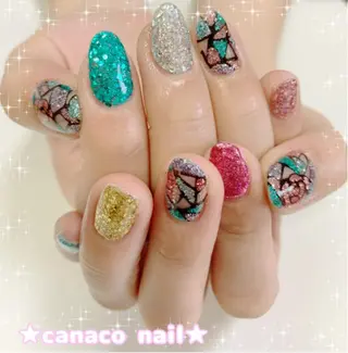 ネイル Felice所属・ベテランネイル cnc  nailのネイルデザイン