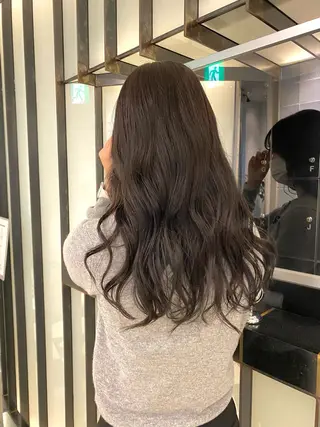 ロング 高山沙来/ストレート パーマ特化/縮毛矯正のヘアスタイル