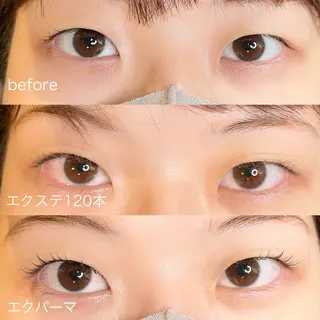 マツエク・マツパ niche eye 宮崎 果歩のマツエク・マツパデザイン