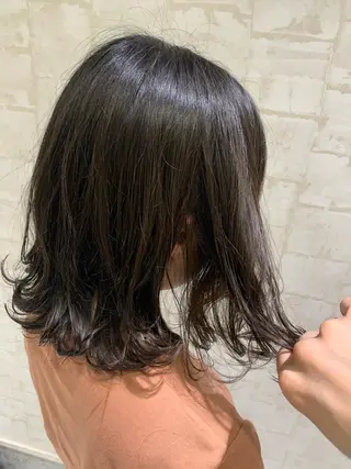 ミディアム パーマ 【代表】ショート カット平川のヘアスタイル