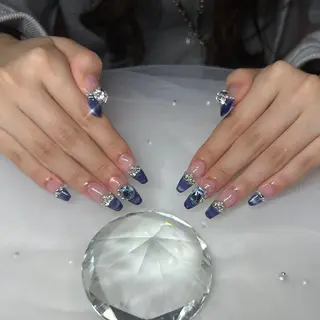 ロング pikarin nailsのネイルデザイン