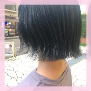 ショート カラー 🍒前川 🍒のヘアスタイル