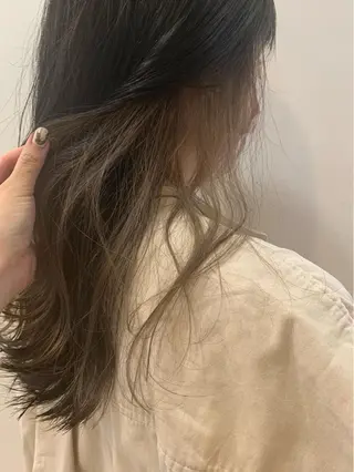 ロング カラー ✄折橋 彩花🐶🍑のヘアスタイル