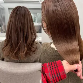 ロング 韓国風🤍 イワサキ　リコ🍒のヘアスタイル