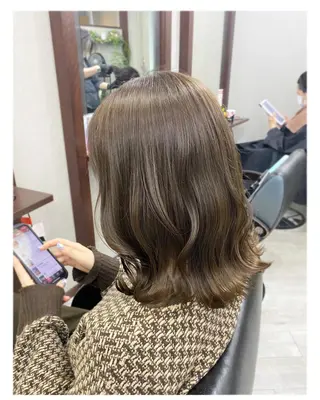 ミディアム カラー ＊横浜駅＊ 金子 誠也のヘアスタイル