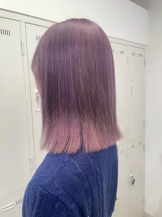 カラー 小池 絢女のヘアスタイル