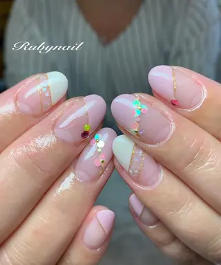 ミディアム プライベートサロン Rubynailのネイルデザイン