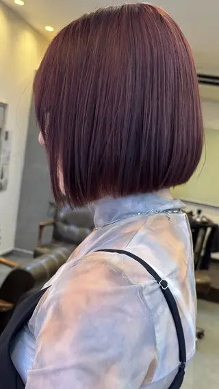 ミディアム 北堀江【HUE】 アオキ コータのヘアスタイル