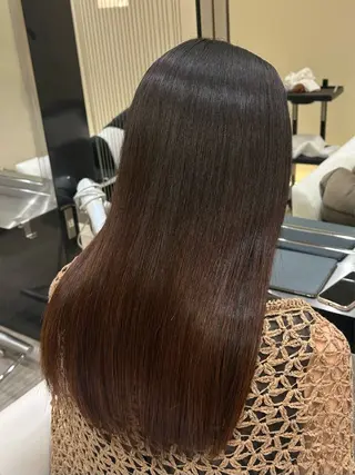 ロング 位田 結実のヘアスタイル