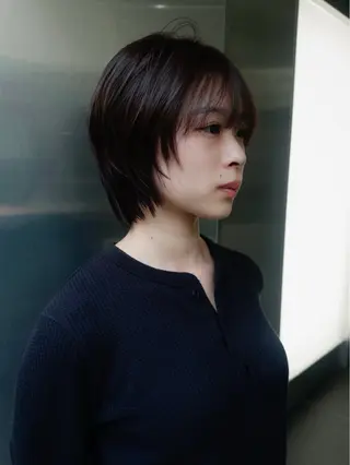 ショート カラー ケアブリーチ特化✨/ 艶カラー/エクステのヘアスタイル