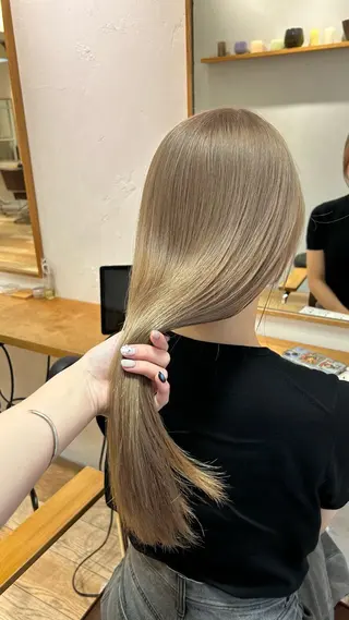ロング カラー じゅわっと暖色カラー 🍊Moemiのヘアスタイル