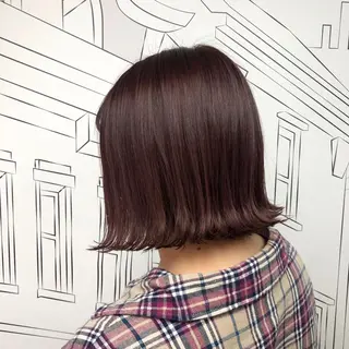 ショート カラー レイヤー,ボブ / 彩未のヘアスタイル