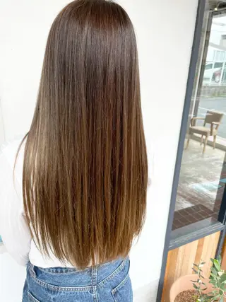 ロング カラー hair&spa palm所属・石井 寛司のヘアスタイル