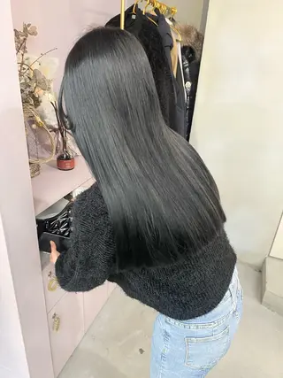ロング カラー 前橋 姫奈のヘアスタイル